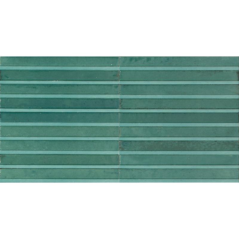 Marazzi LUME 3D Rake Emerald  6x24 cm 14 mm Lux 