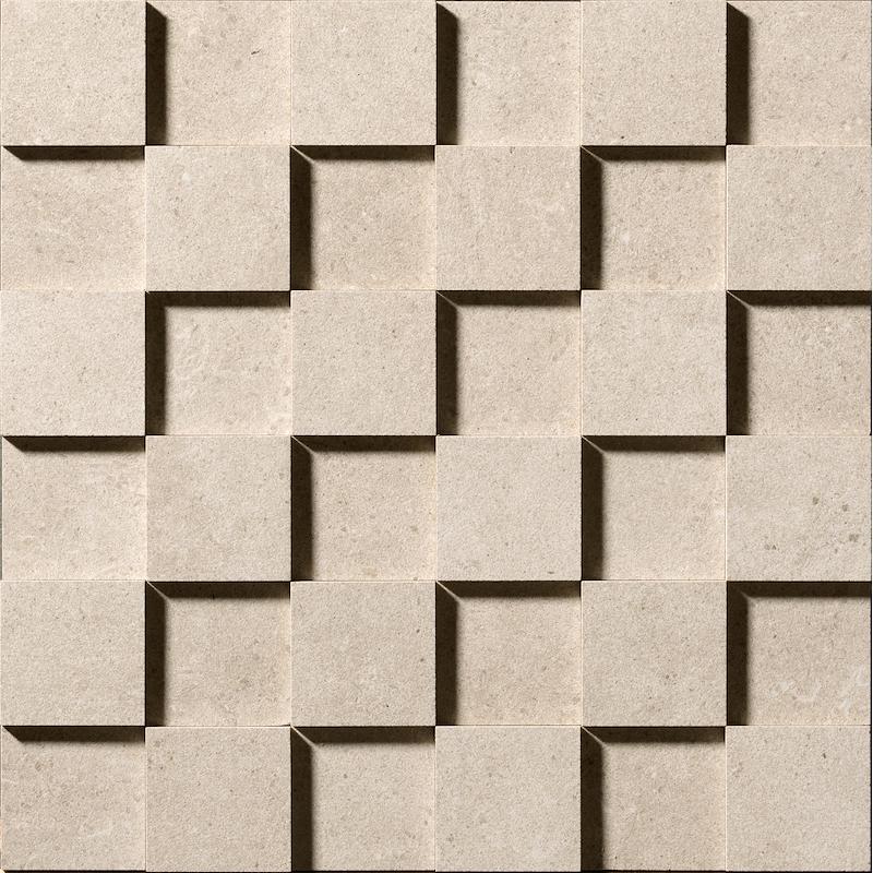 Cercom SQUARE Mosaico 3D Rope In  30x30 cm 9.5 mm Matt 